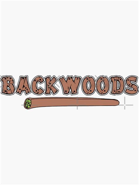 Backwoods Sticker For Sale By Strainspot Redbubble