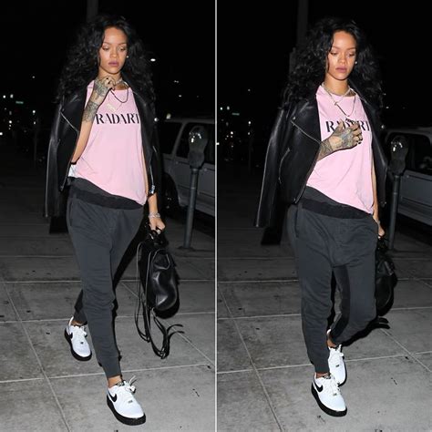 Rihanna In Acne Rita Leather Jacket Haus Of Rihanna Rihanna Outfits