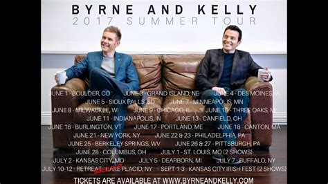 Byrne And Kelly Summer 2017 Tour Recap Youtube