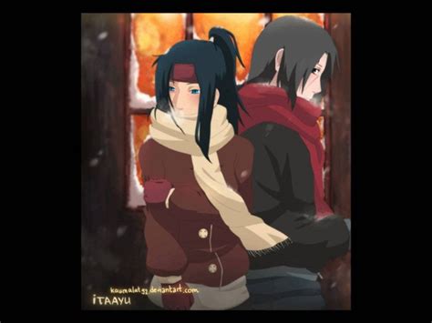 Itachi And Ayumi Winter By Lunauchiha62 On Deviantart