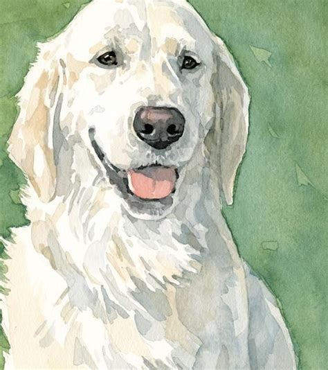English Retriever Watercolor Limited Edition Print White Etsy In 2021