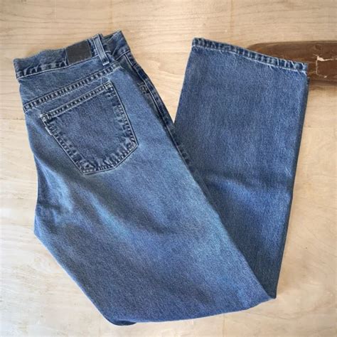 vintage women s levi s silvertab denim blue jeans loose fit 10666 0836 sz 31x30 £47 87 picclick uk