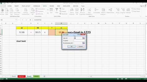 Cara Membuat Goal Seek Di Excel Geena And Davis Blog