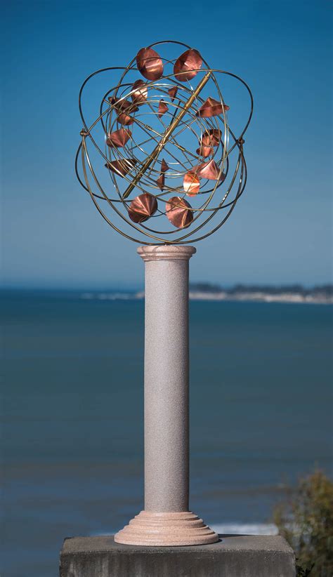 Stratasphere Wind Sculpture On 40 Pedestal Heitzman