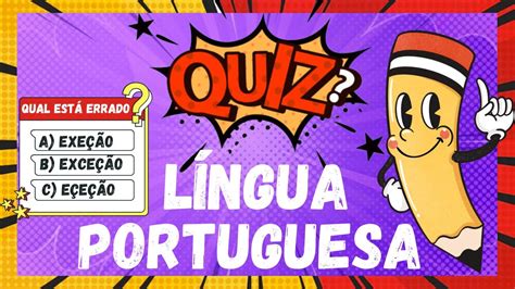 Quiz De Língua Portuguesa