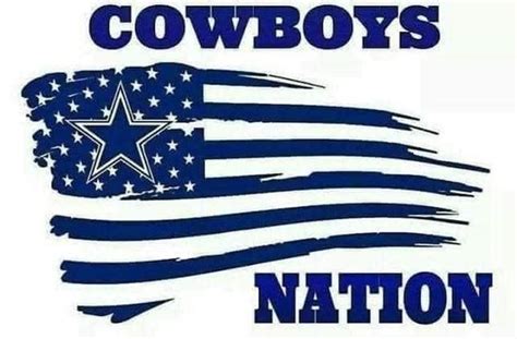 Cowboys Nation Flag Svg Bundle Etsy