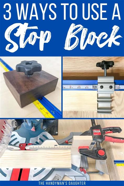 Miter Saw Stop Block 3 Different Methods The Handymans Daughter