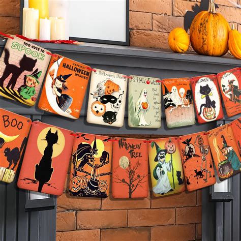 20 Retro Halloween Decorations Vintage And Nostalgic Ideas For A