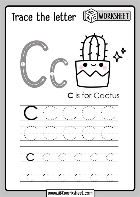 Alphabet Letters Tracing Worksheets