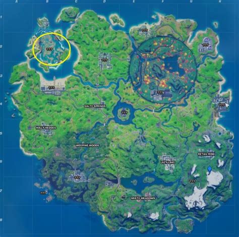 Fortnite: Chapter 2 Season 4 - Collect Floating Rings at Coral Castle