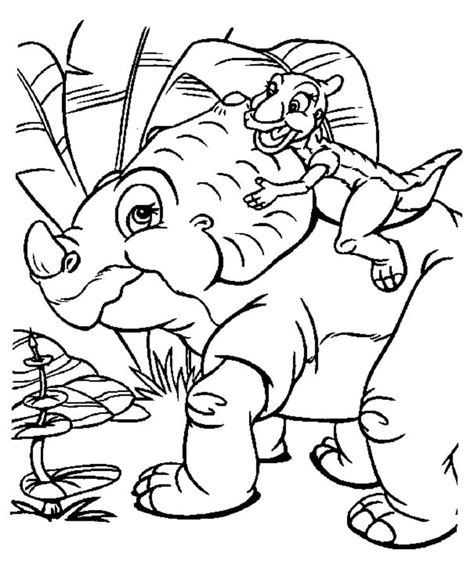 Ausmalbilder: Dino Babies zum ausdrucken, kostenlos, für Kinder und