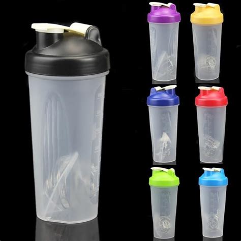 Cheap 600ml Smart Shake Gym Protein Shaker Mixer Cup Blender Bottle Drink Whisk Ball Acm Joom