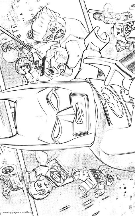 Super coloring free printable coloring pages for kids coloring sheets free colouring book. Lego Batman is fighting coloring page || COLORING-PAGES ...