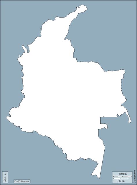 Croquis Mapa De Colombia Imagui