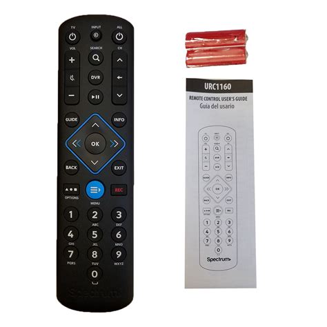 Spectrum Cable Box Remote Control Urc1160 New Instructions Includes