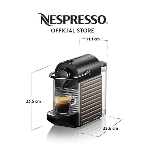 Bnib Nespresso Pixie Titan C Sg Ti Ne Capsules Coffee Machine Tv