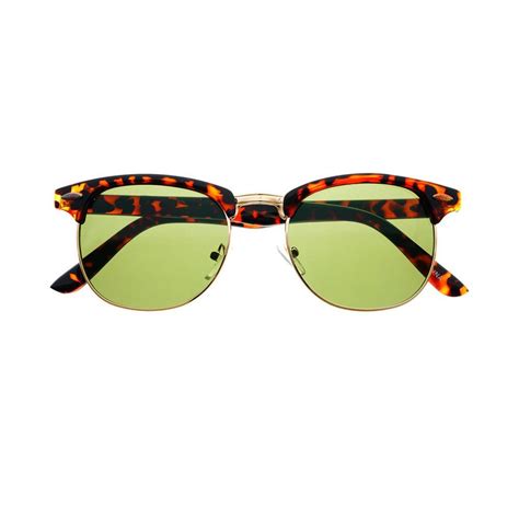 retro style half frame wayfarer clubmaster sunglasses w1140 sunglasses clubmaster sunglasses