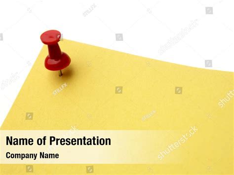 Push Pin Inside Powerpoint Template Push Pin Inside Powerpoint Background
