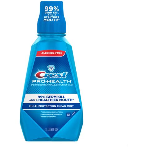 Cosmetic mouthwash products are slightly different, and may be used at any point throughout the day. Crest Pro Health Mouthwash - Health & Wellness - Oral Care ...