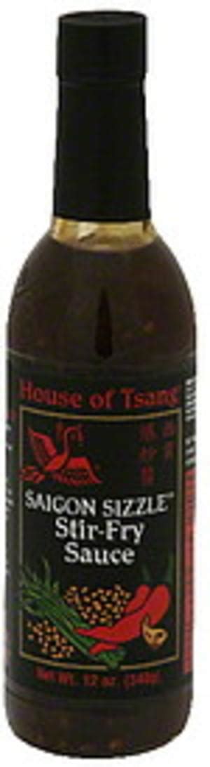 House Of Tsang Saigon Sizzle Stir Fry 12 Oz Sauce 6 Pkg Nutrition