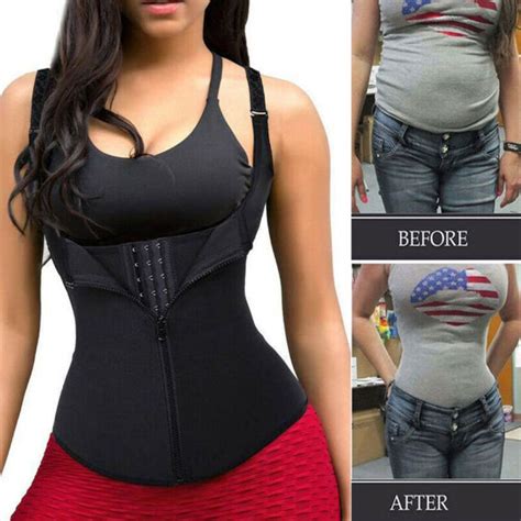 fajas reductoras colombianas body shaper waist trainer tummy control corset gym ebay