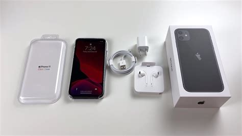 Iphone 11 Unboxing Black Youtube
