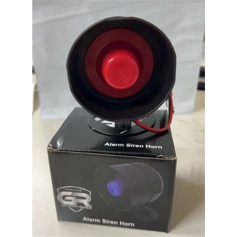 Nippon Np120 Single Tone Car Alarm Siren Horns Shopee Malaysia
