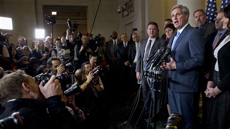 Kevin Mccarthy Abruptly Quits Speaker Race Leaving Republicans In Disarray