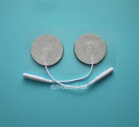 100pcs lot freeshipping round electrode pads 3x3cm for tens ems machine digital therapy machine