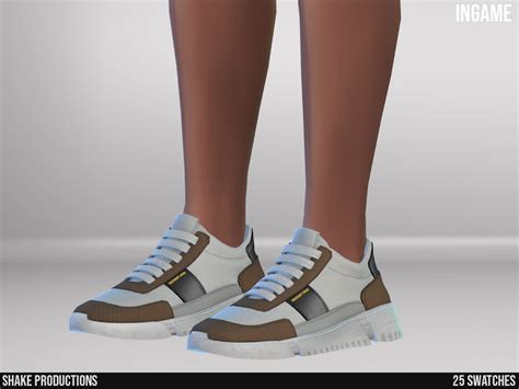The Sims Resource 968 Sneakers Male