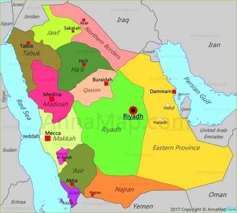 Saudi arabia map by googlemaps engine: Saudi Arabia Map | Map of Saudi Arabia - AnnaMap.com