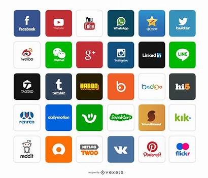 Logos App Social Icons Vexels Vectors Graphics
