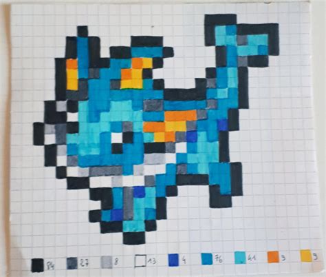Turned out to be quite interesting and thoughtful. Patron pixel pokemon aquali hama | Pokemon perle, Pixel ...