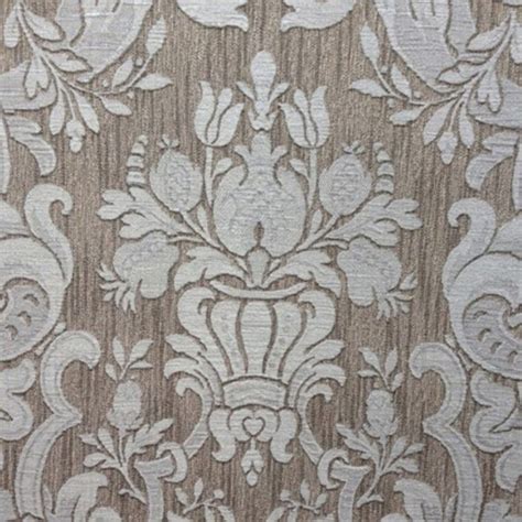 Classic Damask Wallpaper Natural Cream M95552 Wallpaper From I
