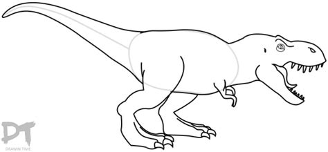 We have more how to draw dinosaurs on. How to Draw a T-Rex Dinosaur | DrawinTime
