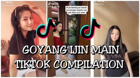 Goyang Ijin Main Beutiful Girl Dance Tiktok Dance Compilation Youtube