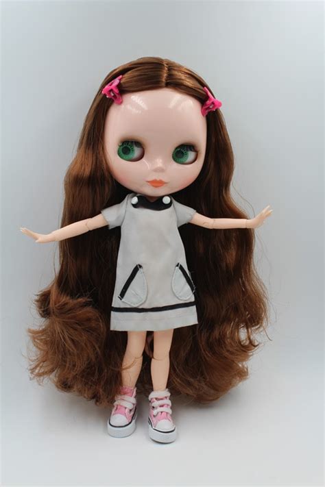 Free Shipping Bjd Joint Rbl J Diy Nude Blyth Doll Birthday Gift For