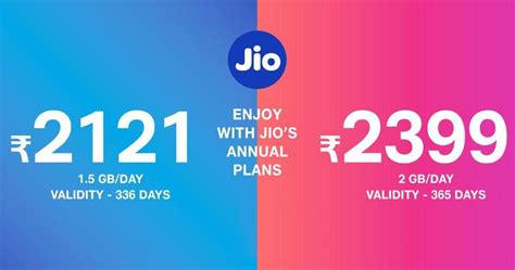 Reliance Jio Launches New Annual Plan And New Work From Home Add On Packs Updated