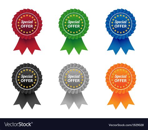 Special Offer Labels Royalty Free Vector Image