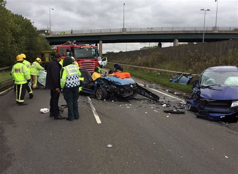 Three Taken To Hospital After Horror Smash Near Cannock Express And Star