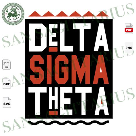 Delta Sigma Theta 1913 Svg Delta Sigma Theta Sorority Flag Sorority
