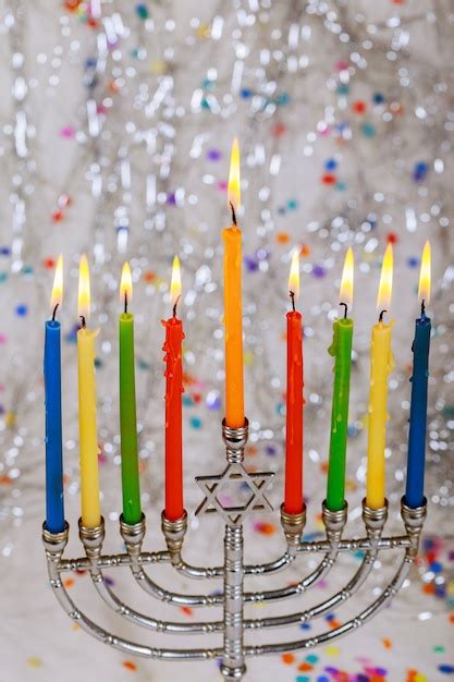 Hanukkah The Jewish Festival Of Lights Premium Photo