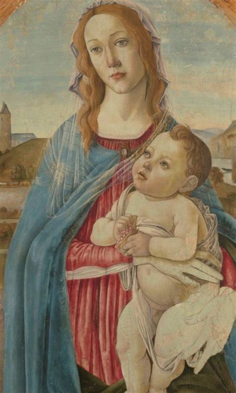 Madonna And Child By Sandro Botticelli Print Or Painting Reproduction