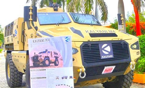 Indian Army Inducts Kalyani M4 Armoured Vehicle Military Africa