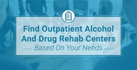 Outpatient Alcohol And Drug Rehab Centers