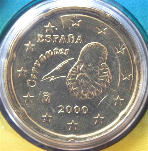 Espagne 20 Cent 2000 Pieces Eurotv Le Catalogue En Ligne Des Monnaies