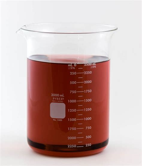 Pyrex 3000 Ml Low Form Griffin Beaker