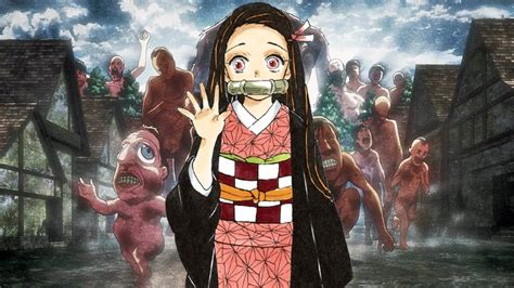 Fanart De Attack On Titan Anime Convierte A Nezuko Kamado En Una