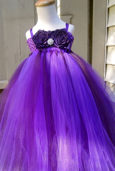 Hollywoodtutu Dresses Purple Plum Flower Girl Tutu Dress