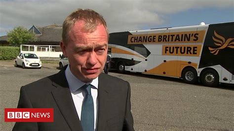 Tim Farron Says Only His Party Wants Scotland In The Uk And Europe